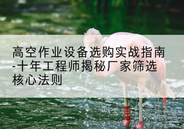 离石剪叉式升降机厂家-高空作业设备选购实战指南-十年工程师揭秘厂家筛选核心法则